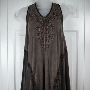 NWT Free People Mineral Wash Grey Size S